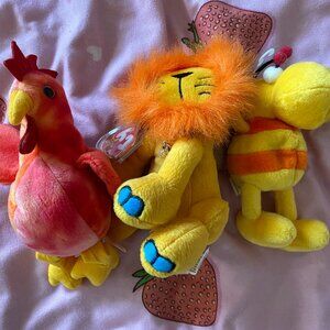 3 Toy Plushies New NTW